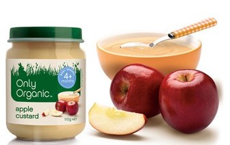 奧力有機蘋果蛋奶糊簡介