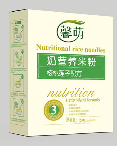 馨萌奶營養米粉-核桃蓮子配方