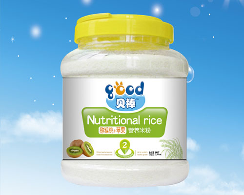 貝棒獼猴桃+水果營養米粉