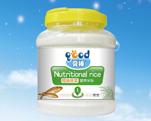 貝棒鱈魚蔬菜營養米粉