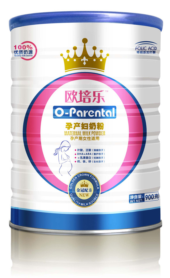 歐培樂孕產婦奶粉罐
