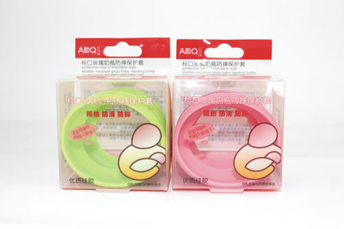 艾貝琪標口玻璃奶瓶防摔保護套