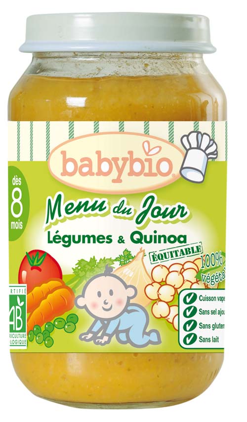 babybio印第安麥蔬菜泥