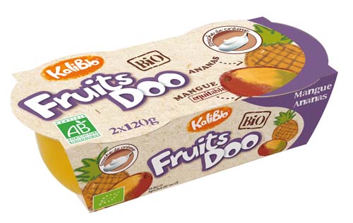 kalibio水果多多果泥(芒果菠蘿)