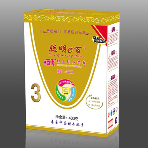 聰明e百金裝e百優400G3段奶粉