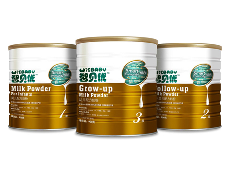 智貝優嬰幼兒雙動力配方奶粉