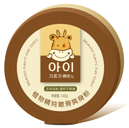 露伊兒嫩滑爽身粉(玉米)140g