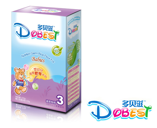 多貝滋蘋果核桃胚芽米粉