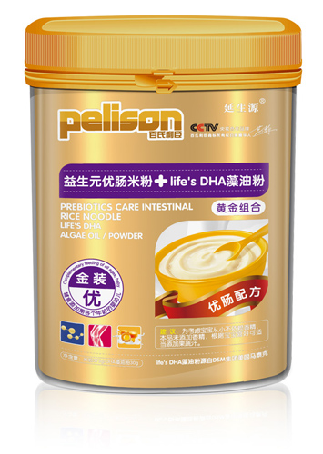 百氏利臣益生元優(yōu)腸米粉桶裝