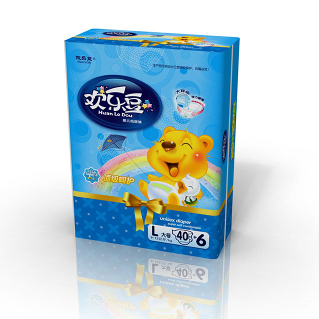歡樂豆卡通大耳朵尿褲L