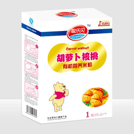 聰樂貝胡蘿卜核桃有機營養米粉