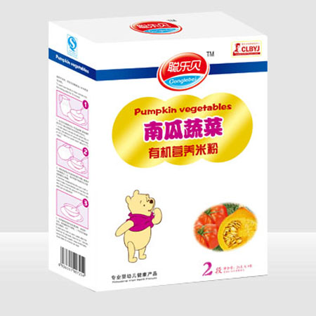 聰樂貝南瓜蔬菜有機營養米粉