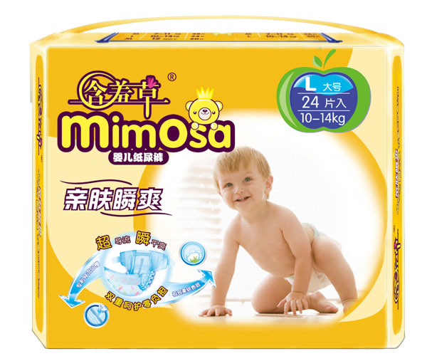 親膚瞬爽嬰兒紙尿褲L