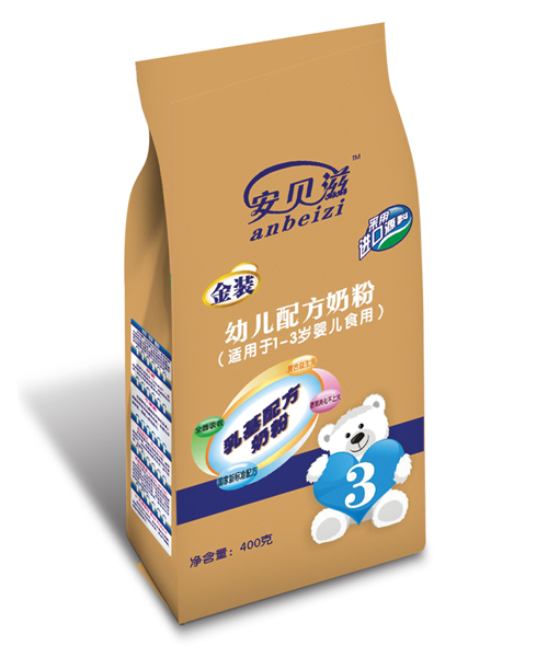 安貝滋幼兒配方奶粉400g3段(袋裝)黃色