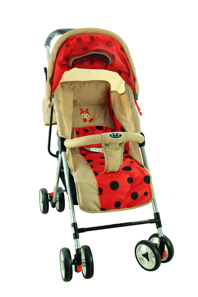 小貝樂全自動帶傘柄嬰兒推車125h