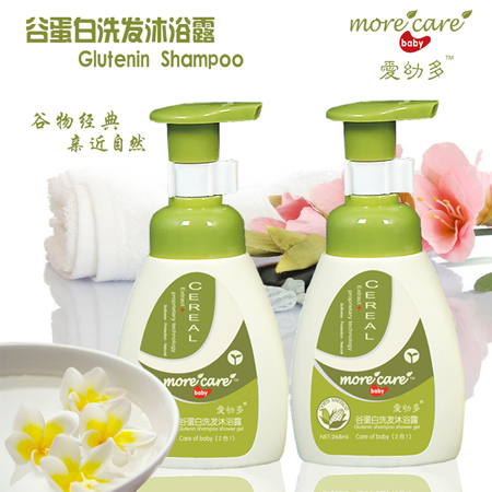 愛幼多谷蛋白洗發沐浴露
