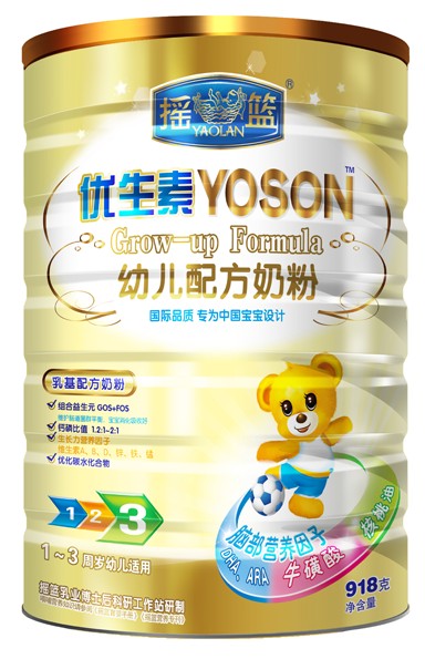 搖籃優生素幼兒配方奶粉罐裝