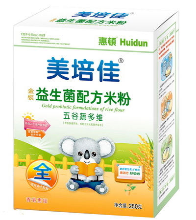 美培佳五谷果蔬多維益生菌米粉盒