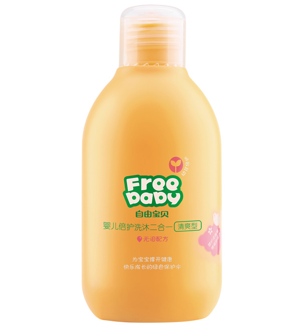 自由寶貝嬰幼兒200ml清爽洗沐二合一