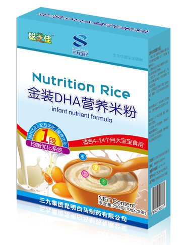 聰芝佳金裝DHA營養米粉