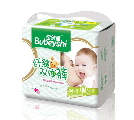 寶貝適纖薄雙彈褲M號(hào)