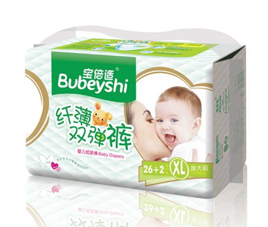 寶貝適纖薄雙彈褲XL號(hào)