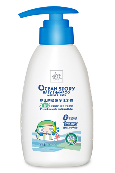 ok仔嬰兒防蚊洗發沐浴露