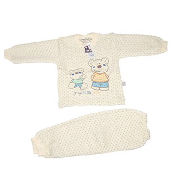 嬰比迪雪花中領套兩用褲