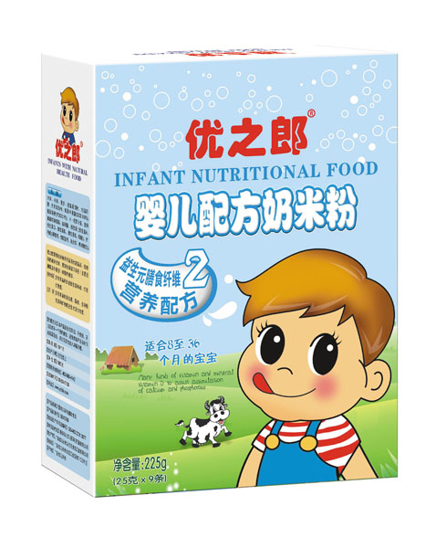 優之郎益生元膳食纖維營養配方奶米粉