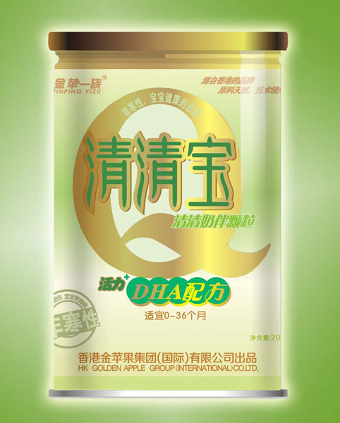 金蘋一族DHA配方清清寶