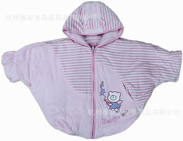 寶潔裥條剪絨披風