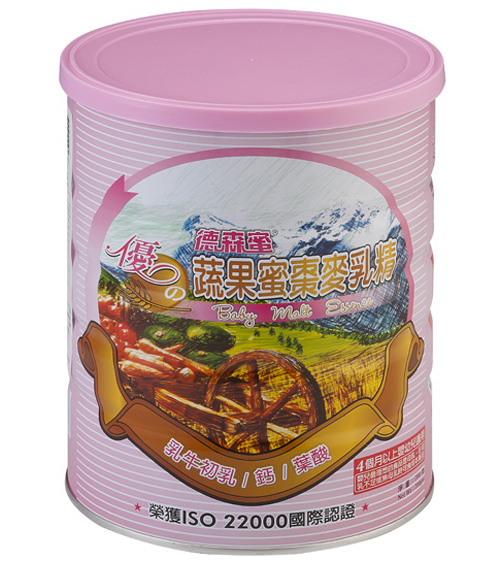 德森蜜優蔬菜蜜棗乳精