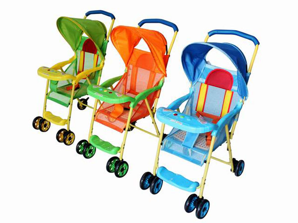 淘嘟嘟帶傘柄全自動手推車