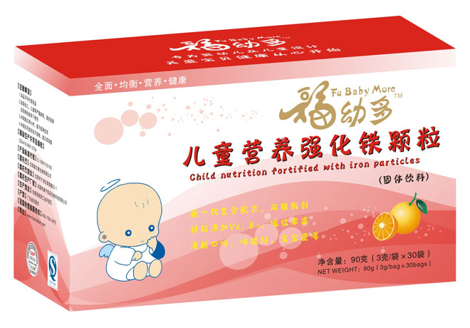 福幼多兒童營養強化鐵顆粒