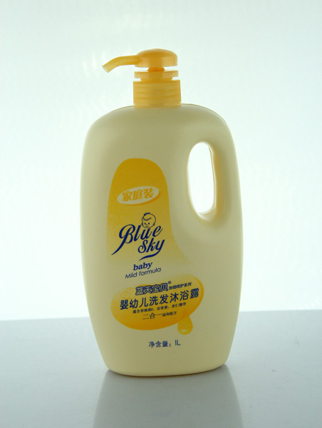 藍天寶貝1L二合一洗發沐浴露