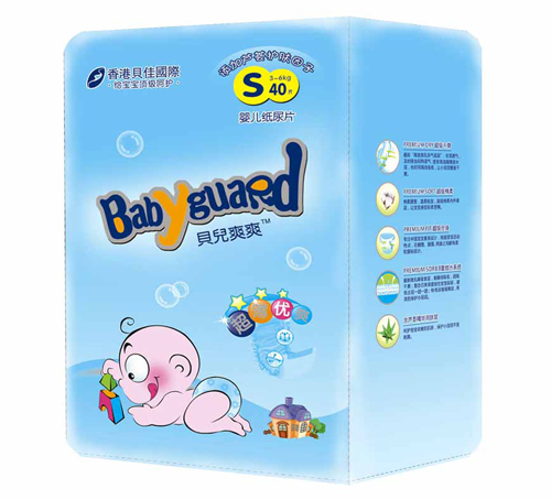 貝兒爽爽超薄優爽尿片S