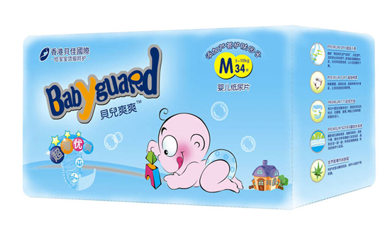 貝兒爽爽超薄優爽尿片M