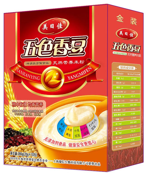 美日佳無色香豆營養米粉