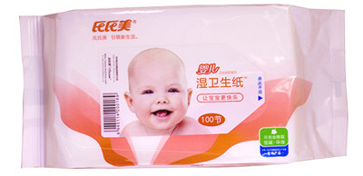 氏氏美100節嬰兒專用型濕木漿紙