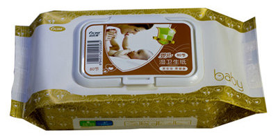 氏氏美80節嬰兒專用型濕木漿紙