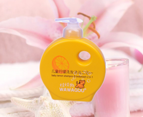 娃娃狗兒童檸檬洗發沐浴二合一