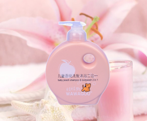 娃娃狗兒童香桃洗發沐浴二合一