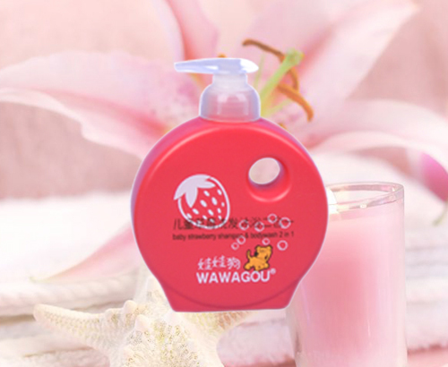 娃娃狗兒童草莓洗發沐浴二合一