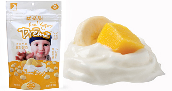 香蕉芒果優格曼溶豆