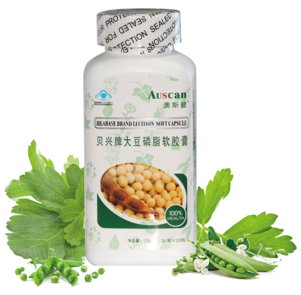 澳斯健貝興牌大豆磷脂軟膠囊100粒