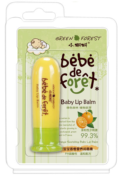 小蝌蚪寶寶香橙營養潤唇膏