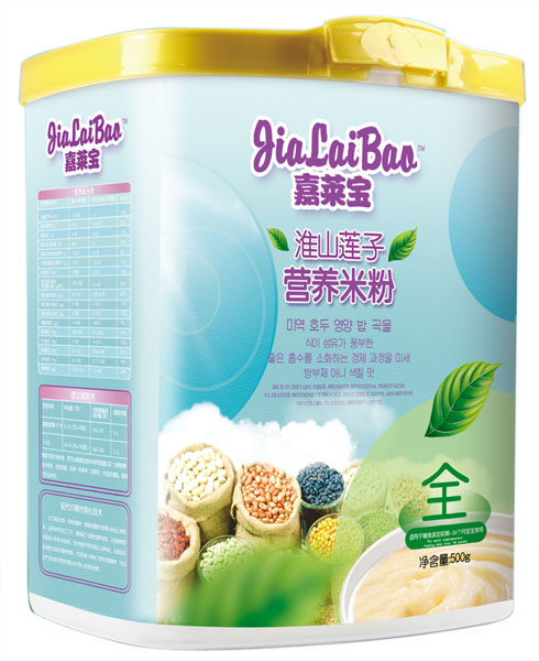 嘉萊寶淮山蓮子營養米粉