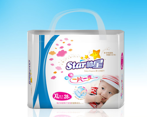 帥星極薄嬰兒紙尿片XL