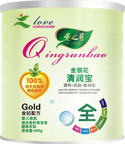 愛之藍金銀花清潤寶