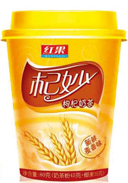 紅果杞妙枸杞奶茶麥香味杯裝